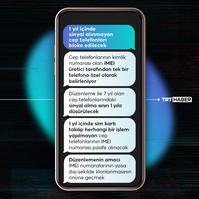 Teklif Meclis’ten geçti: 1 yıl sinyal alınmayan telefonlar bloke edilecek